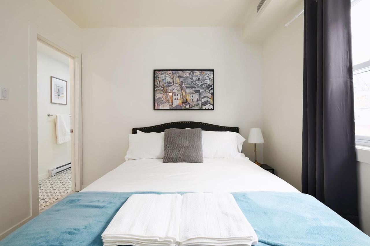 דירות מונטריאול Bonjour Mtl Rosemont Retreat Chic 1Br Central Air מראה חיצוני תמונה